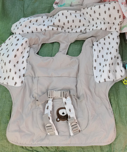 Baby supermarket shopping cart seat cushion