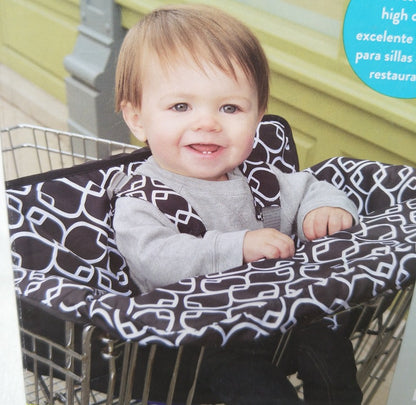 Baby supermarket shopping cart seat cushion