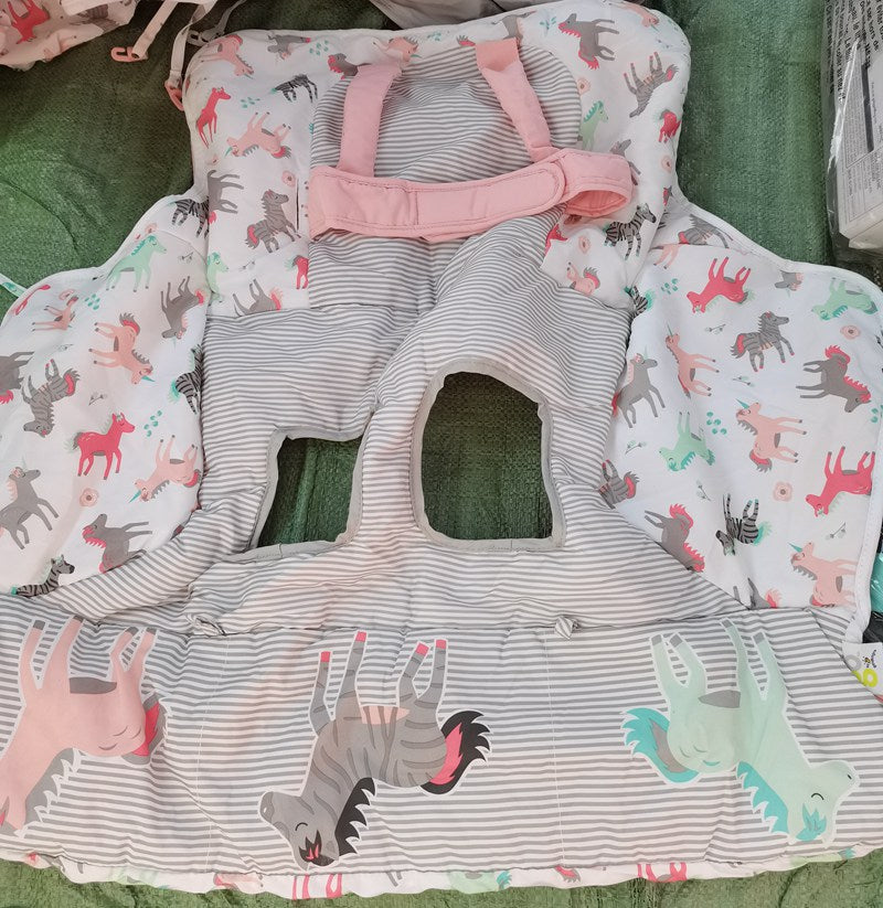 Baby supermarket shopping cart seat cushion