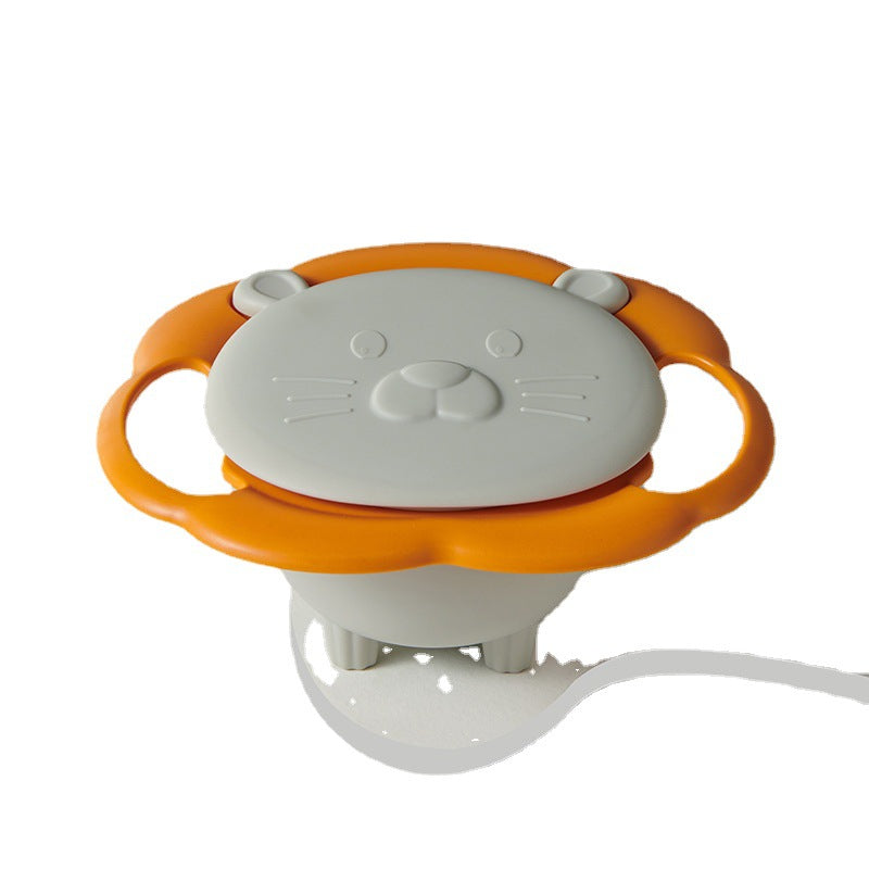 Spill-proof gyro bowl