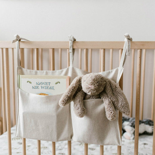 Baby Crib Storage Hanging Bag Linen