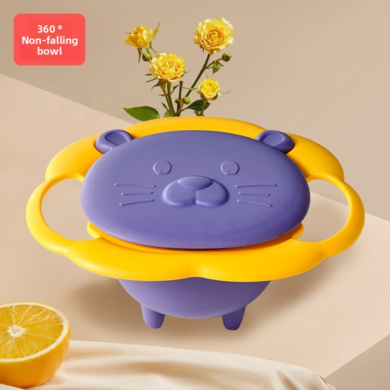 Spill-proof gyro bowl