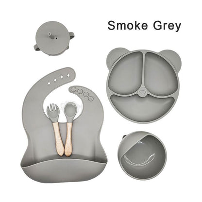 Silicone Baby Tableware Set 6-Piece