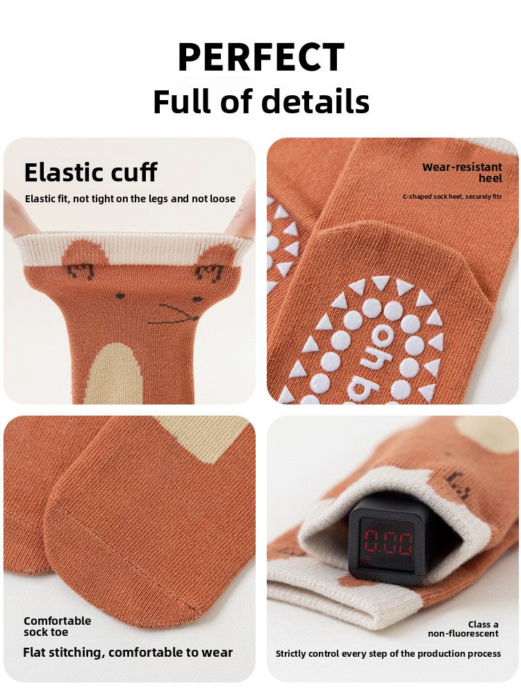 Cartoon Baby Anti-Slip Socks