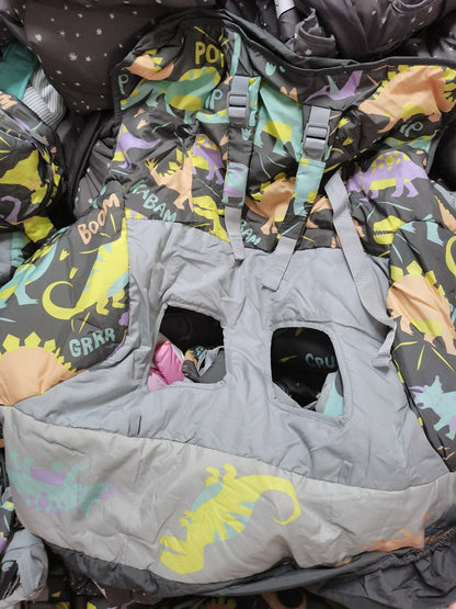 Baby supermarket shopping cart seat cushion