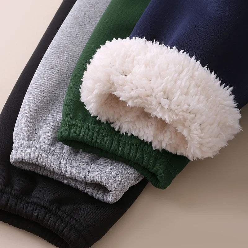Children’s Plush Warm Pants