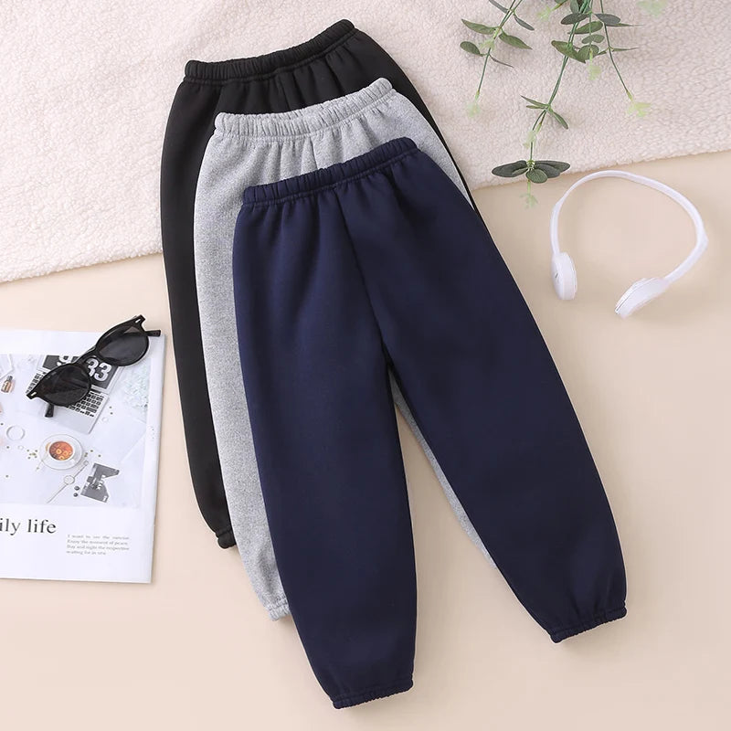 Children’s Plush Warm Pants