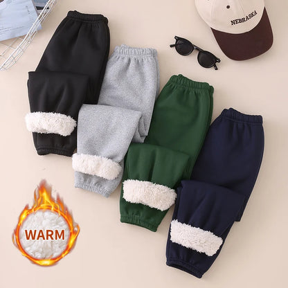 Children’s Plush Warm Pants