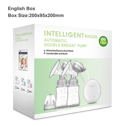 Double Electric Breast Pump with Silent Automatic Expression