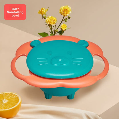 Spill-proof gyro bowl